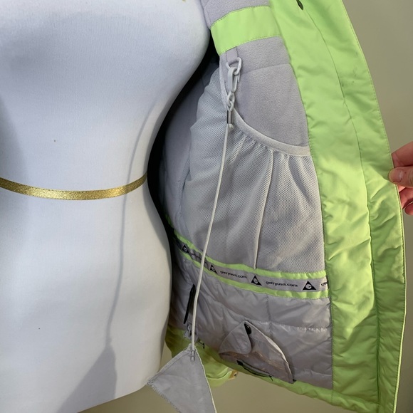 Gerry Lime Green Women’s Ski Jacket - Picture 6 of 7